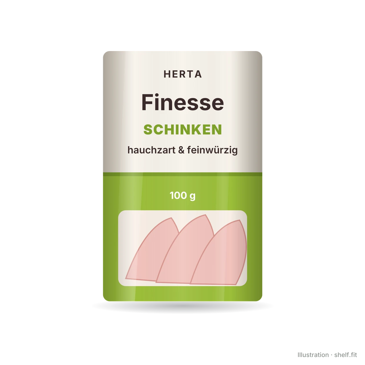 Illustration: Finesse Schinken hauchzart & feinwürzig