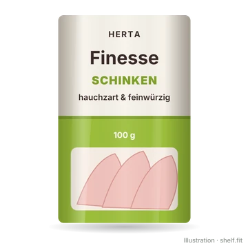 Illustration: Finesse Schinken hauchzart & feinwürzig