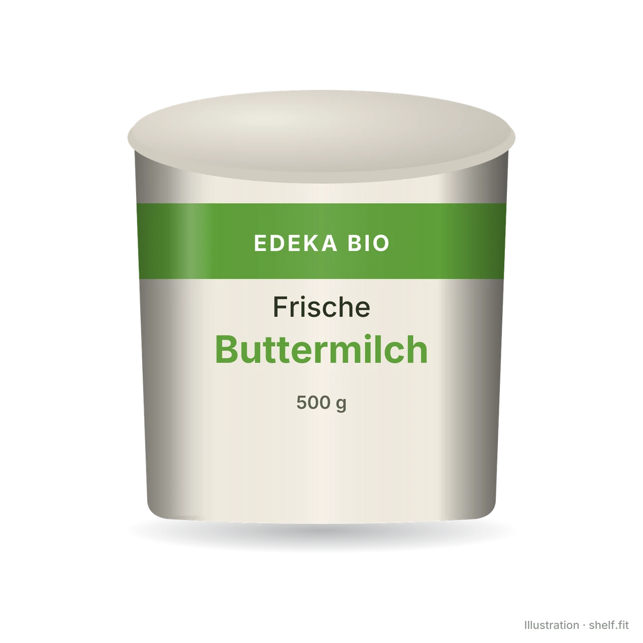 Illustration: Frische Buttermilch