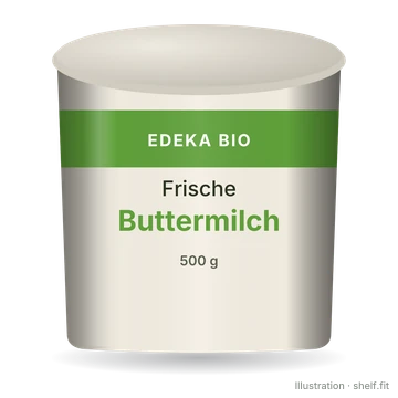 Illustration: Frische Buttermilch