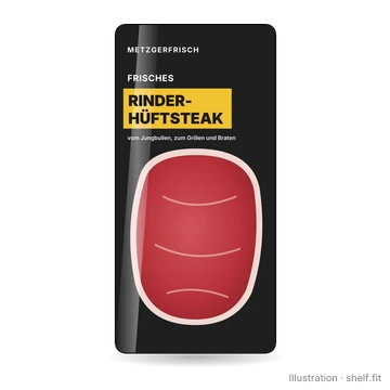 Illustration: Fresh Beef Rump Steak