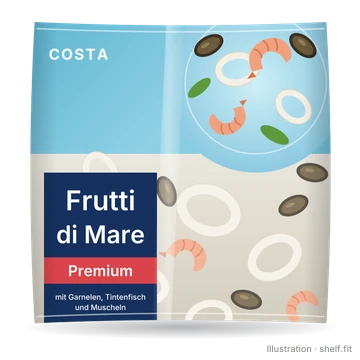 Illustration: Beutel COSTA Frutti di Mare Premium, 230 g