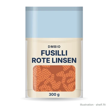 Illustration: Fusilli Rote Linsen