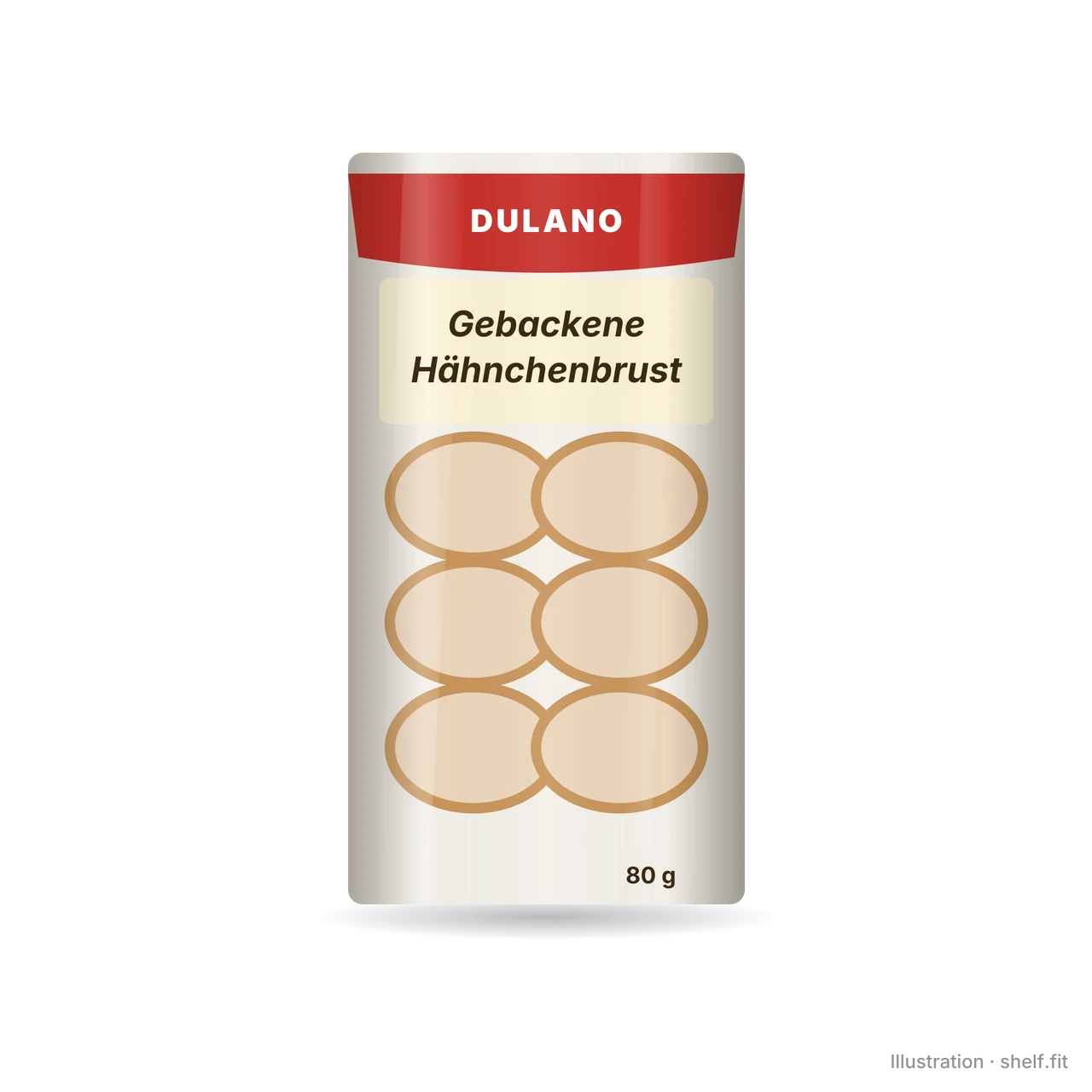 Illustration: Gebackene Hähnchenbrust