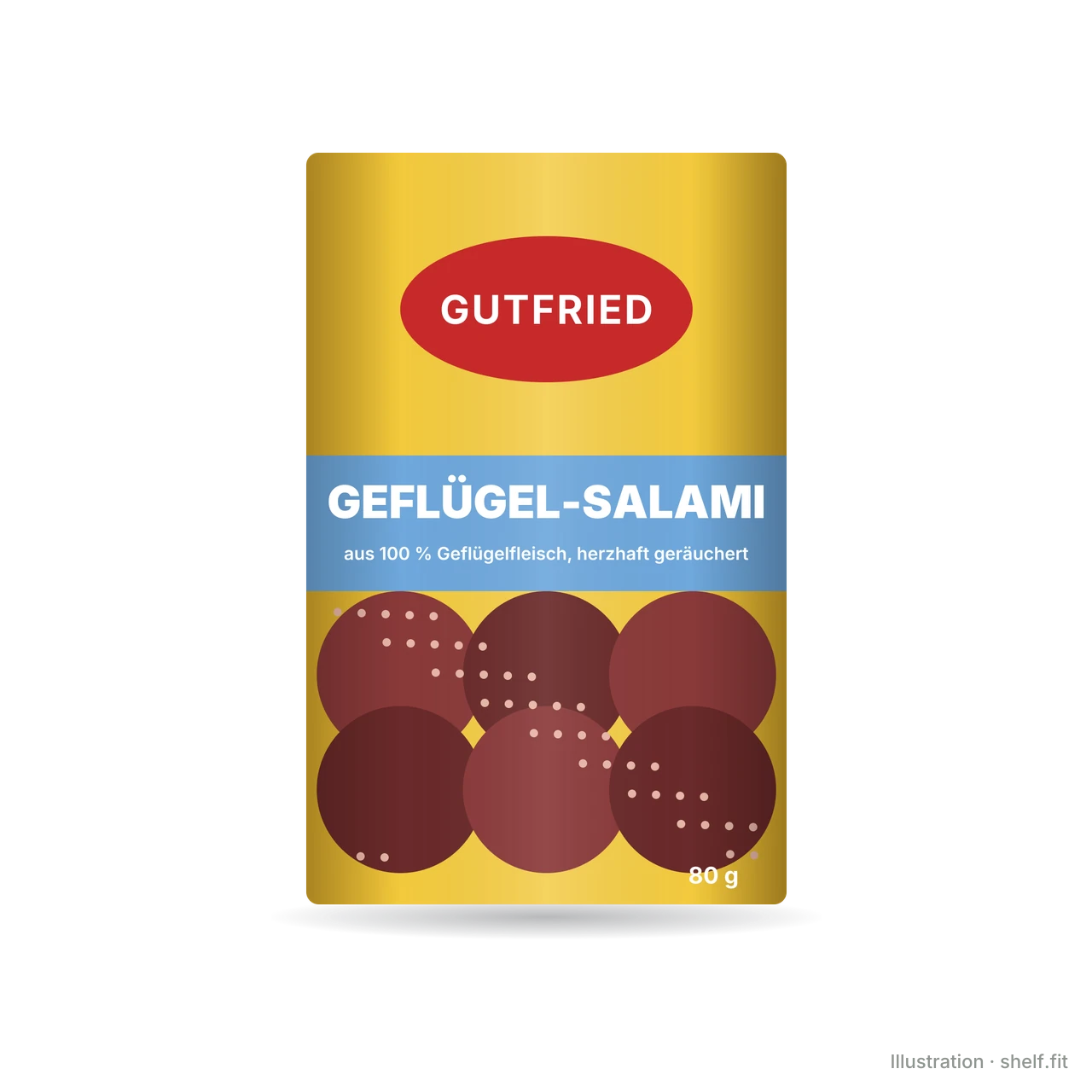 Illustration: Geflügel-Salami