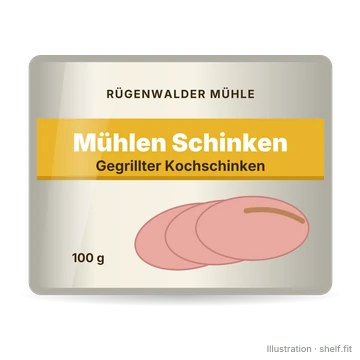 Illustration: Mühlen Schinken Gegrillter Kochschinken