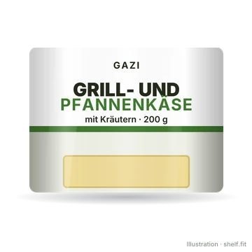 Illustration: Grill- und Pfannenkäse