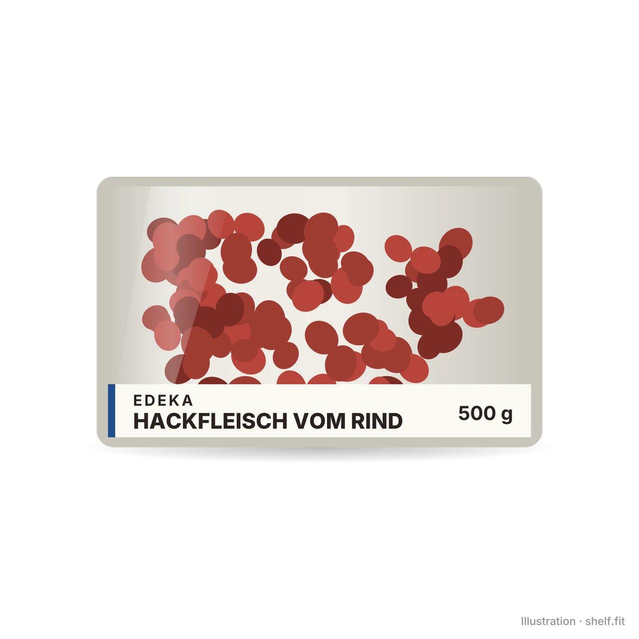 Illustration: Hackfleisch vom Rind, zum Braten