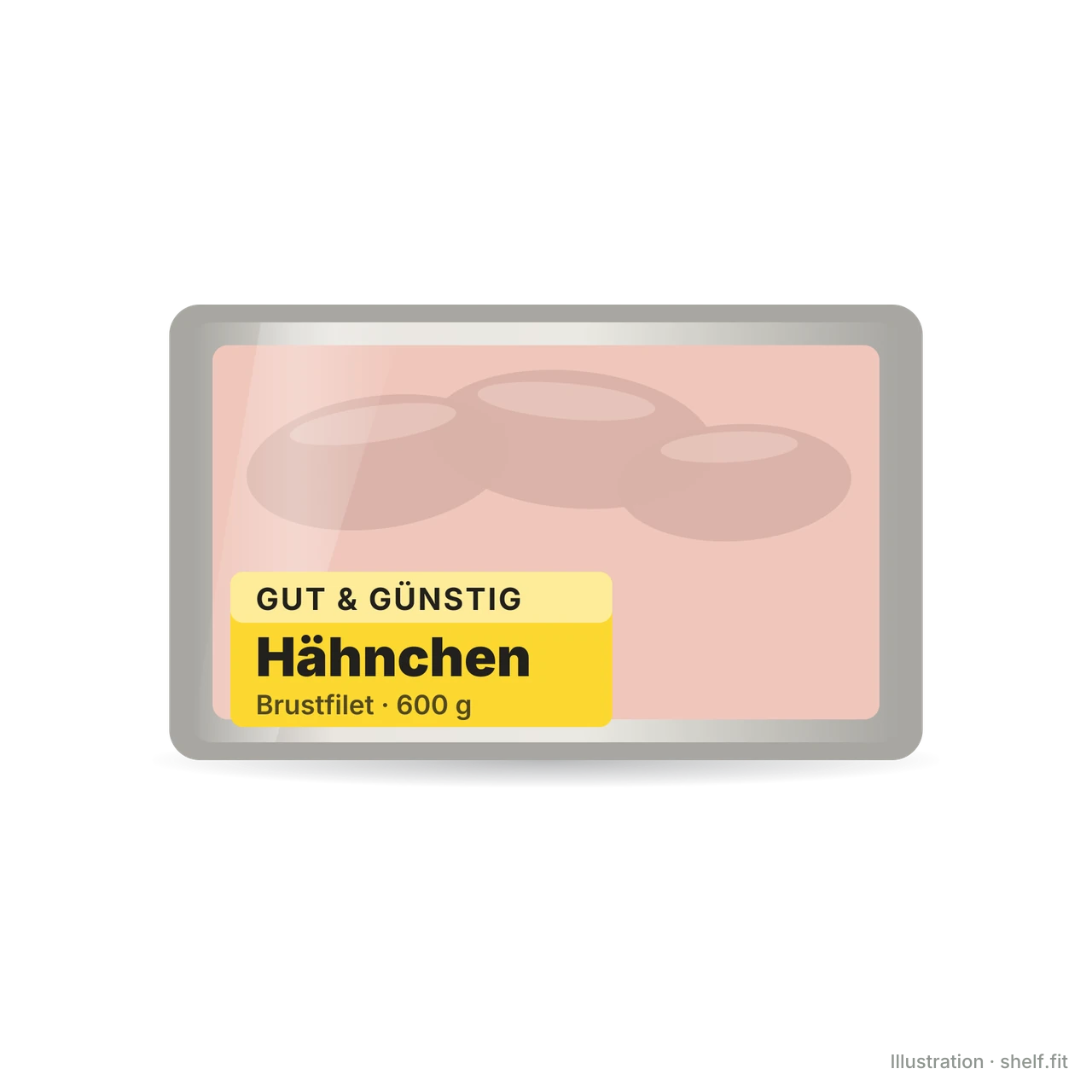 Illustration: Hähnchen Brustfilet-Teilstück, frisch