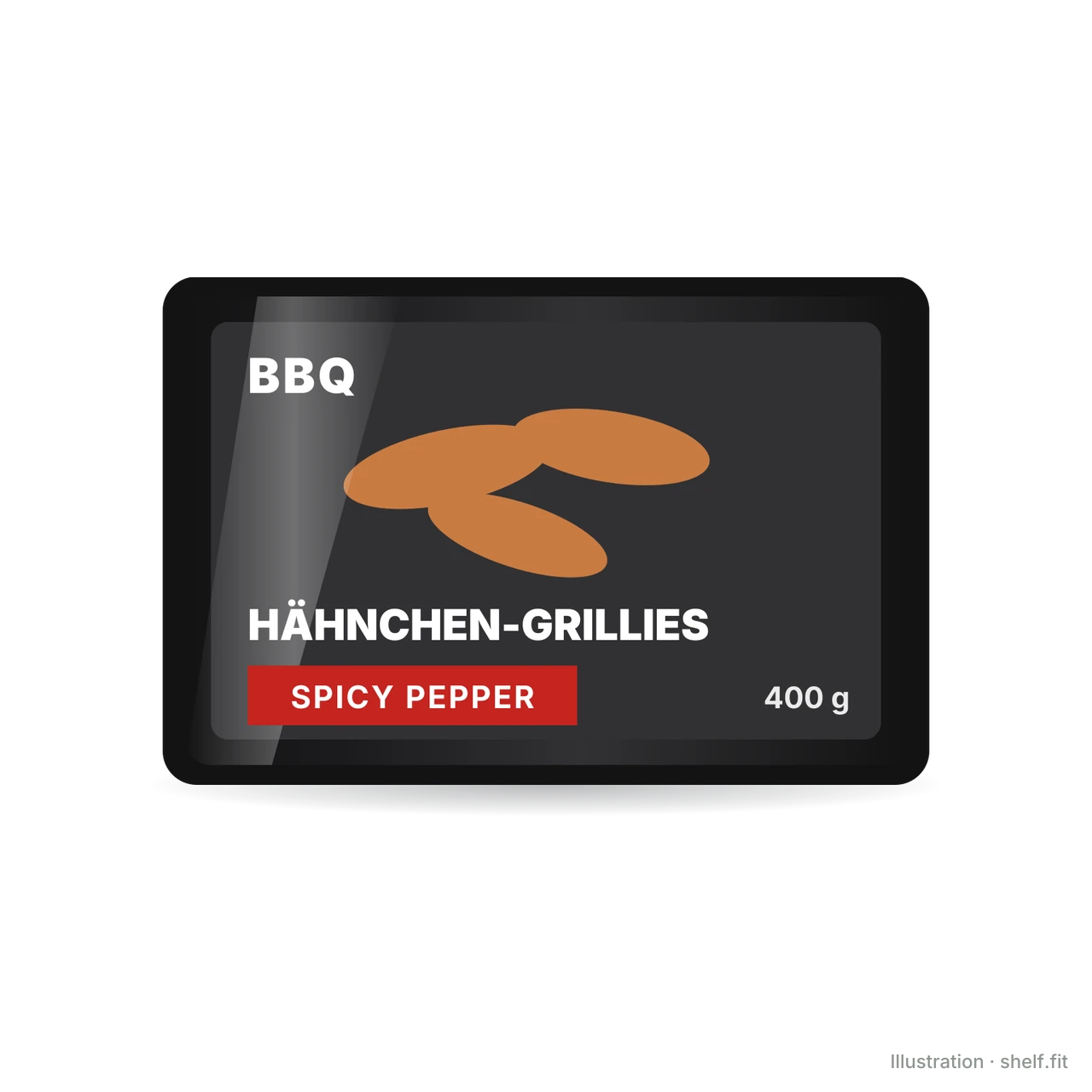Illustration: Hähnchen-Grillies Spicy Pepper