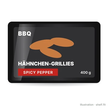 Illustration: Hähnchen-Grillies Spicy Pepper