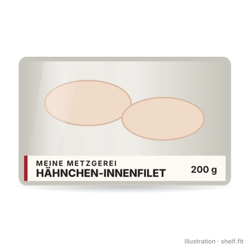 Illustration: Frisches Hähnchen-Innenfilet