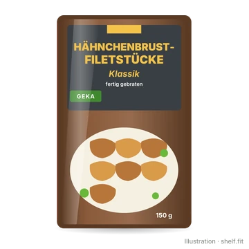Illustration: Hähnchenbrust-Filetstücke Klassik