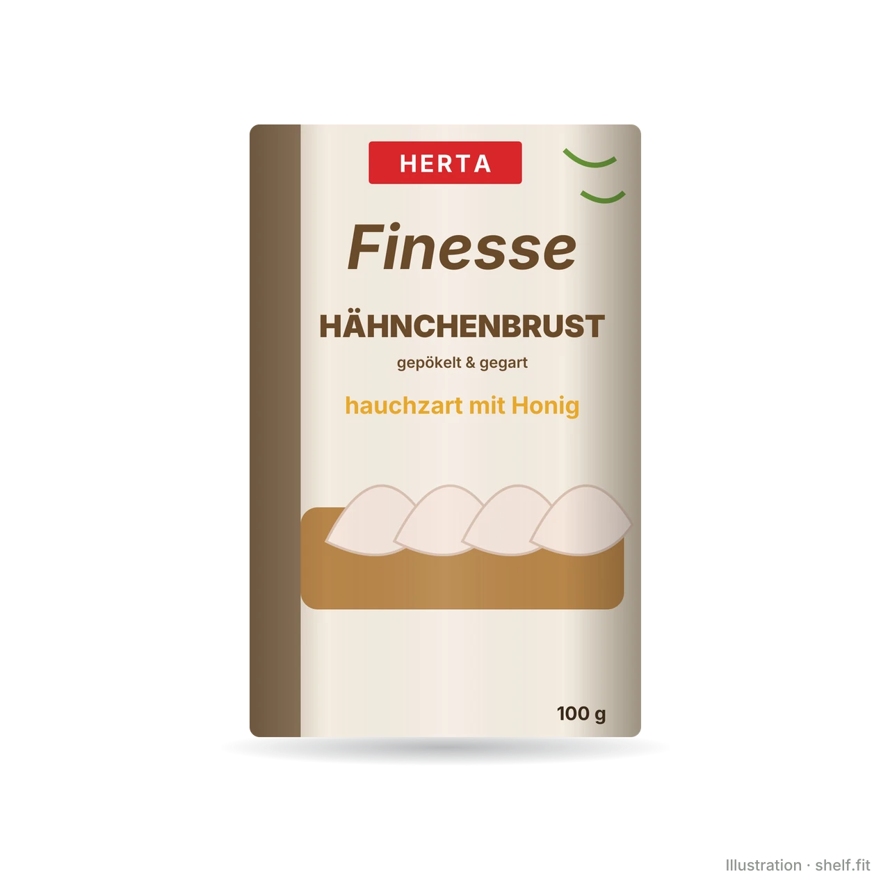 Illustration: Finesse Hähnchenbrust hauchzart mit Honig