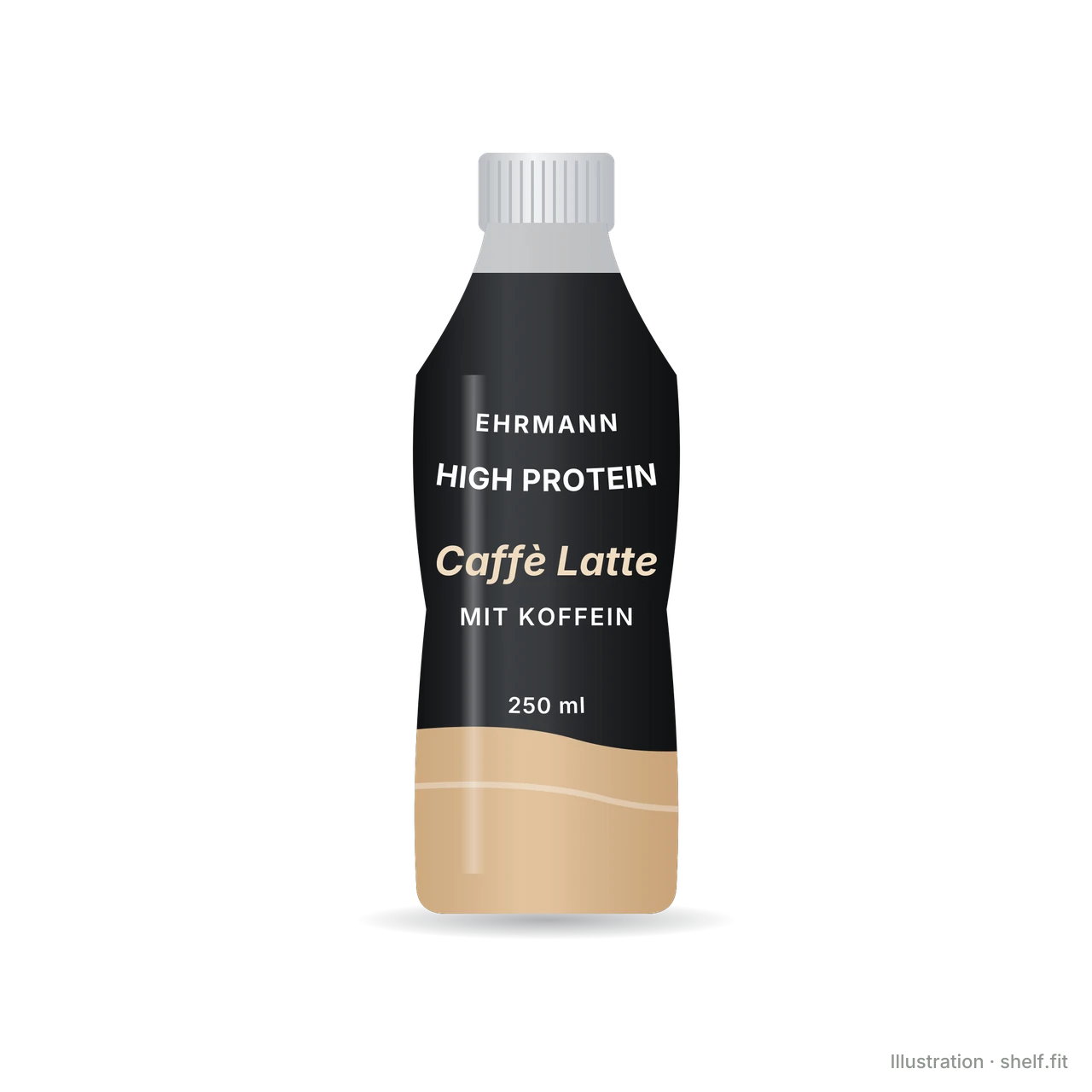 Illustration: High Protein Drink Caffè Latte