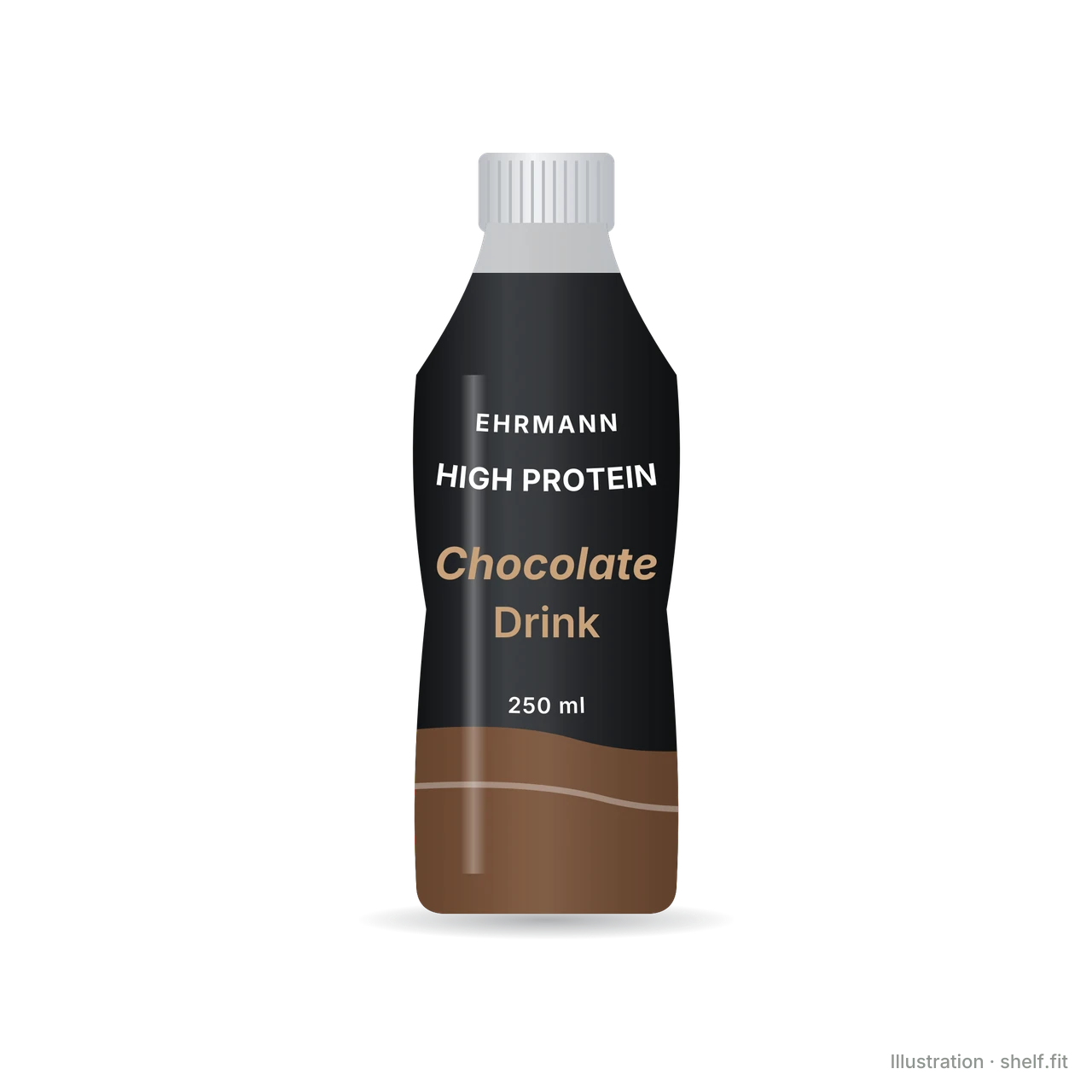 Illustration: High Protein Drink Chocolate