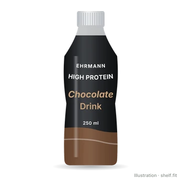 Illustration: High Protein Drink Chocolate
