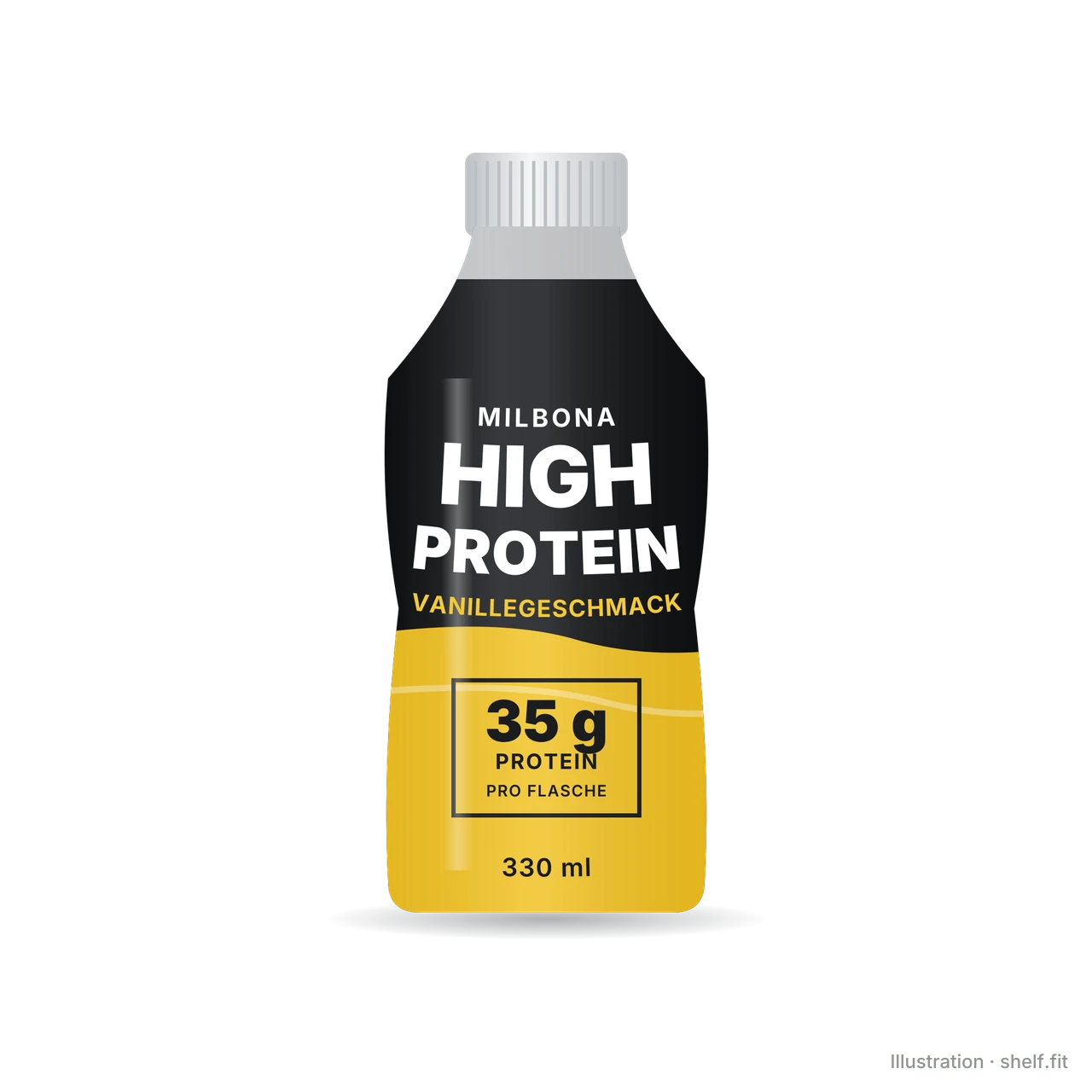 Illustration: High Protein Drink Vanillegeschmack