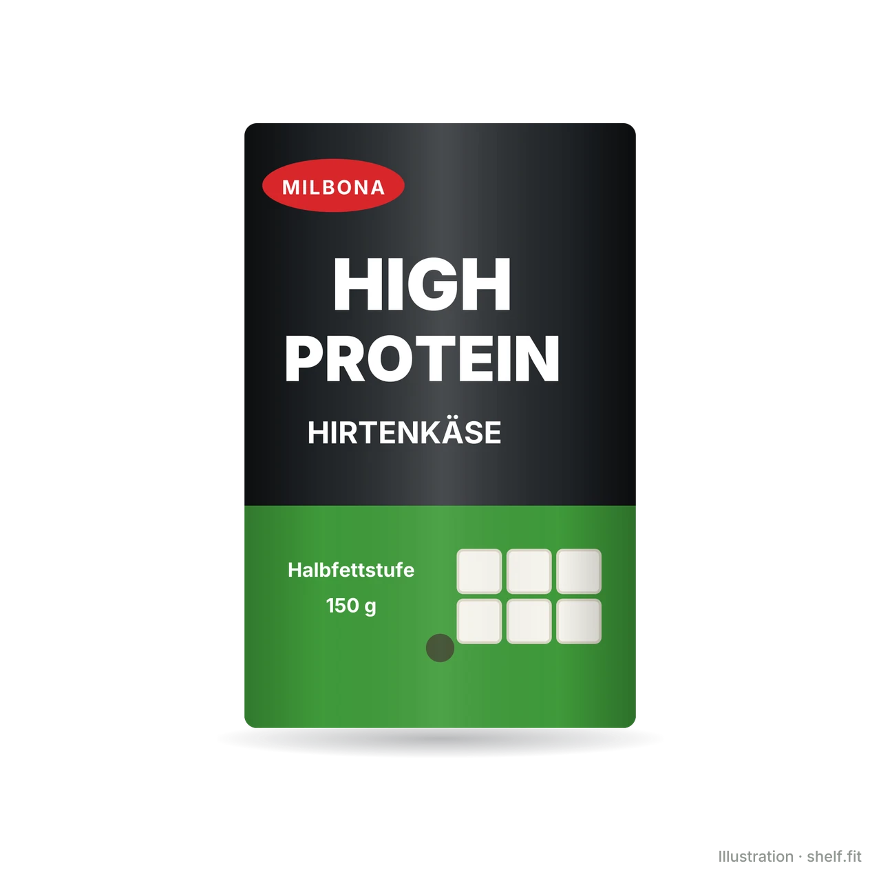 Illustration: High Protein Hirtenkäse