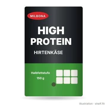 Illustration: High Protein Hirtenkäse