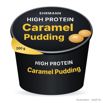 Illustration: High Protein Caramel Style Pudding