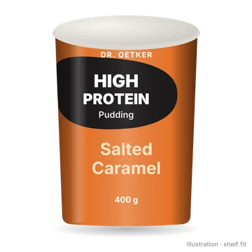 Illustration: High Protein Pudding Salted Caramel