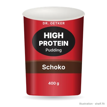 Illustration: High Protein Pudding Schoko