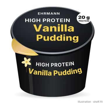 Illustration: High Protein Pudding Vanilla