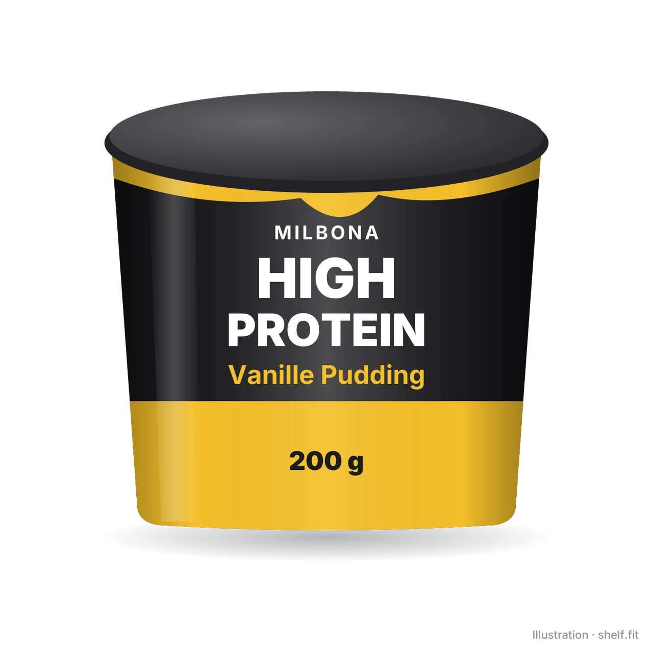 Illustration: High Protein Pudding Vanille