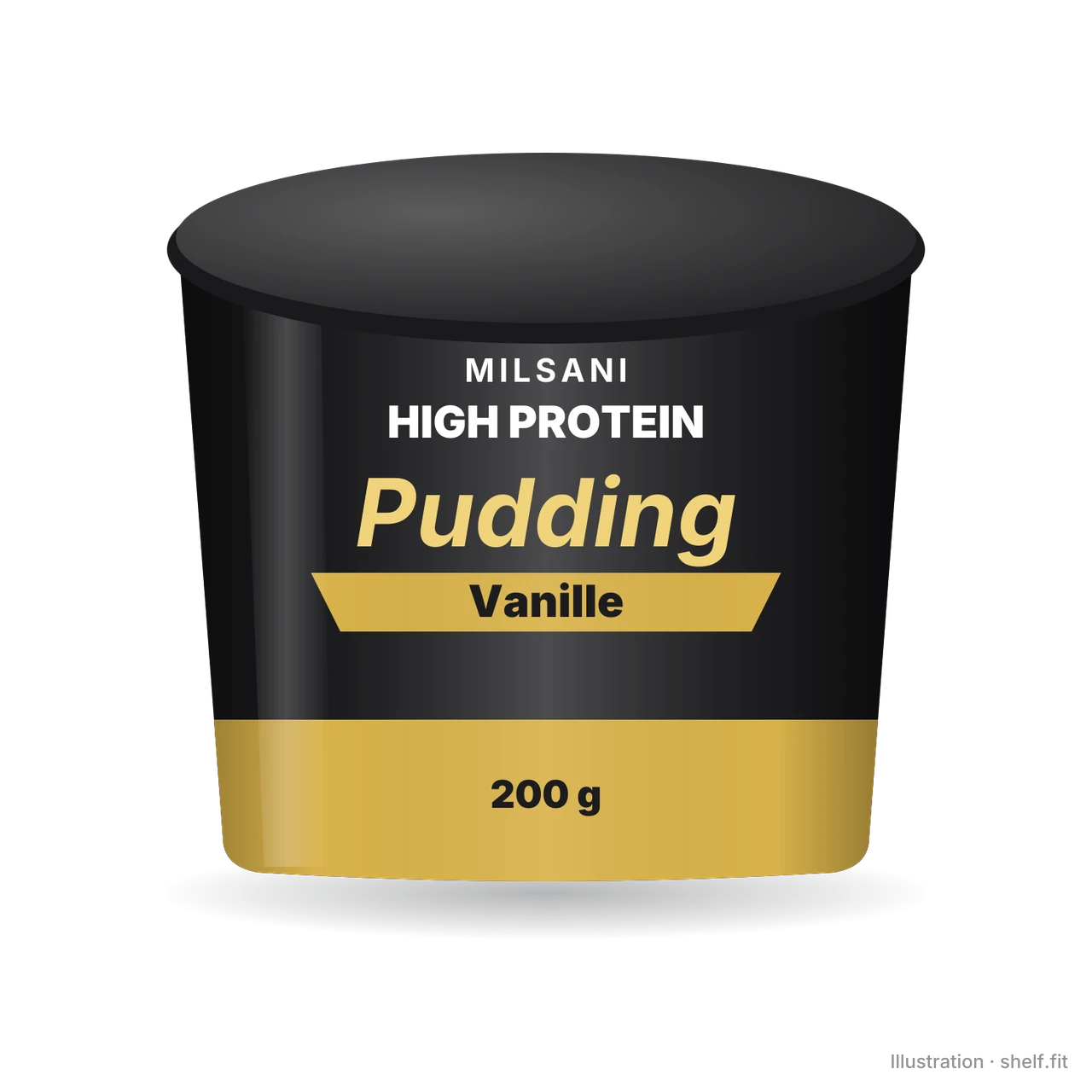 Illustration: High Protein Pudding Vanille