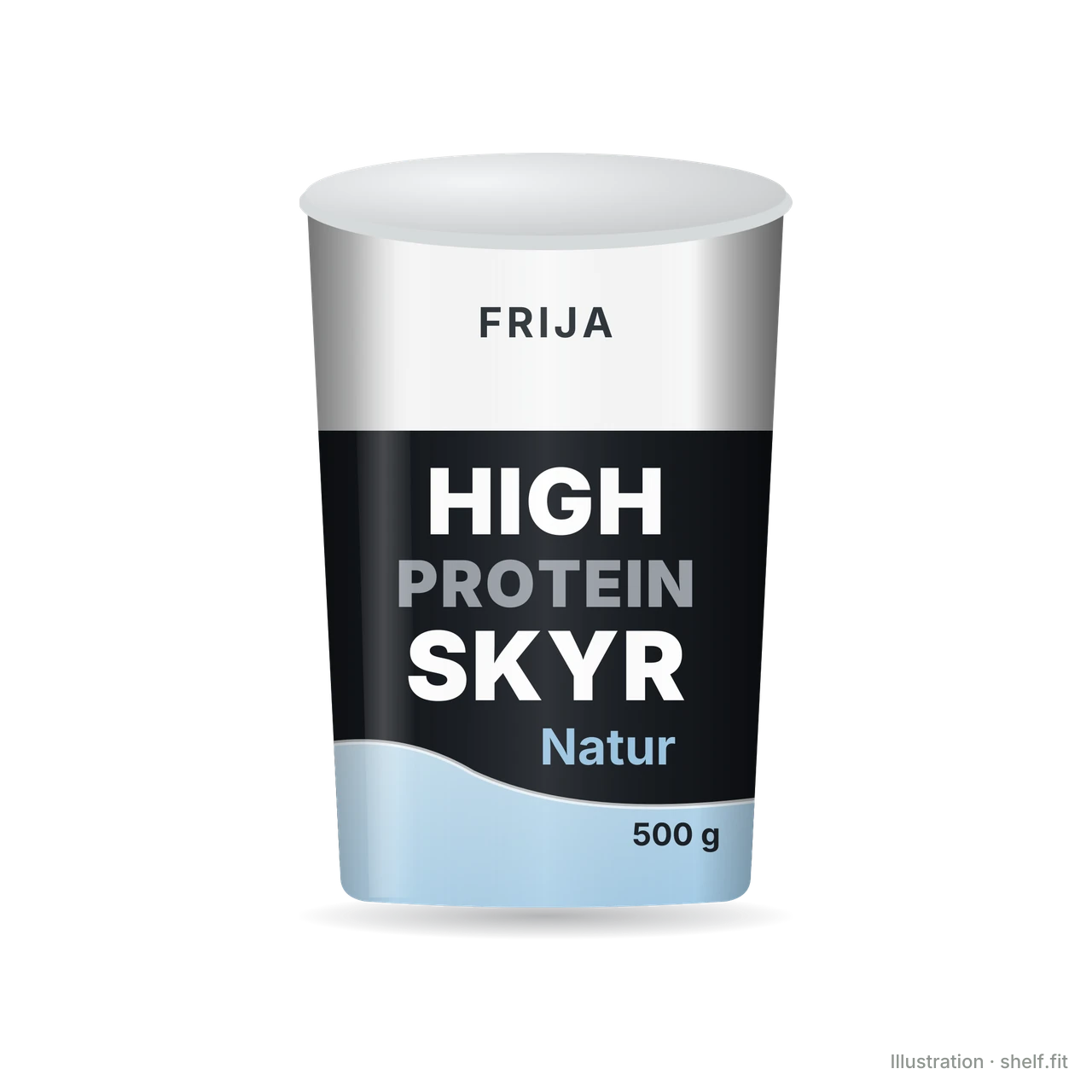 Illustration: Becher frija High Protein Skyr Natur, 500 g