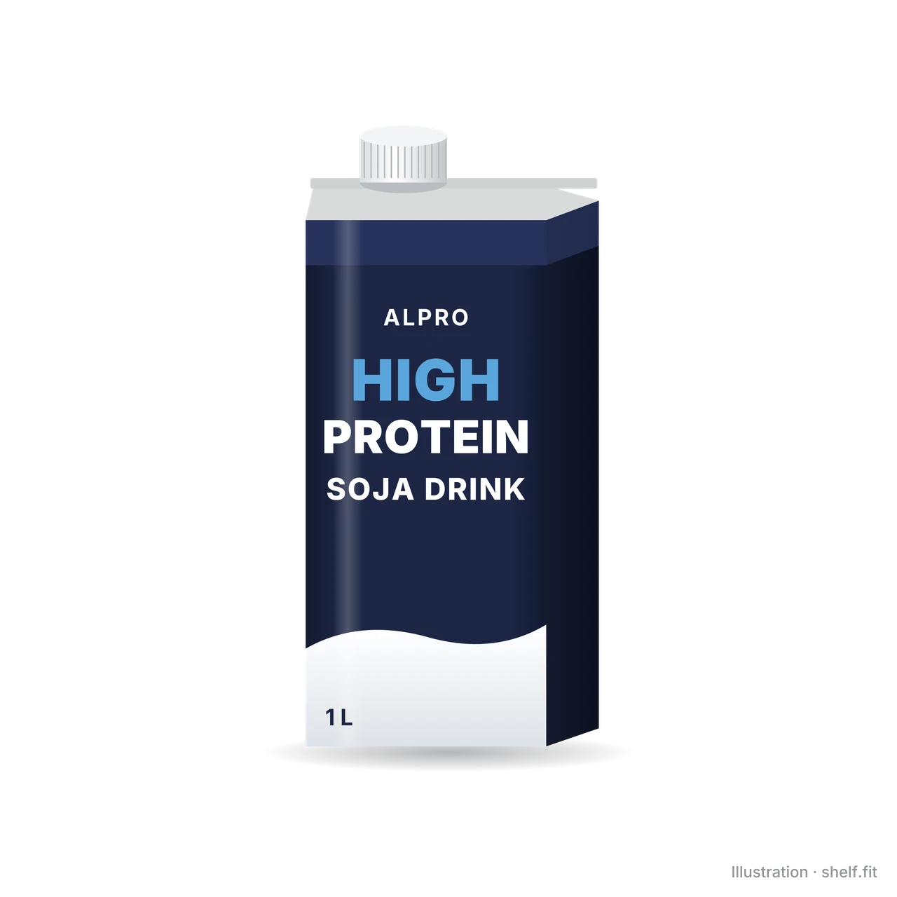 Illustration: High Protein Soja Drink