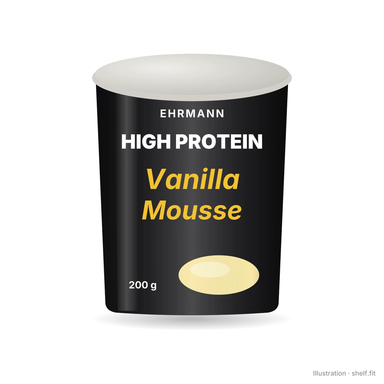 Illustration: High Protein Vanilla Mousse
