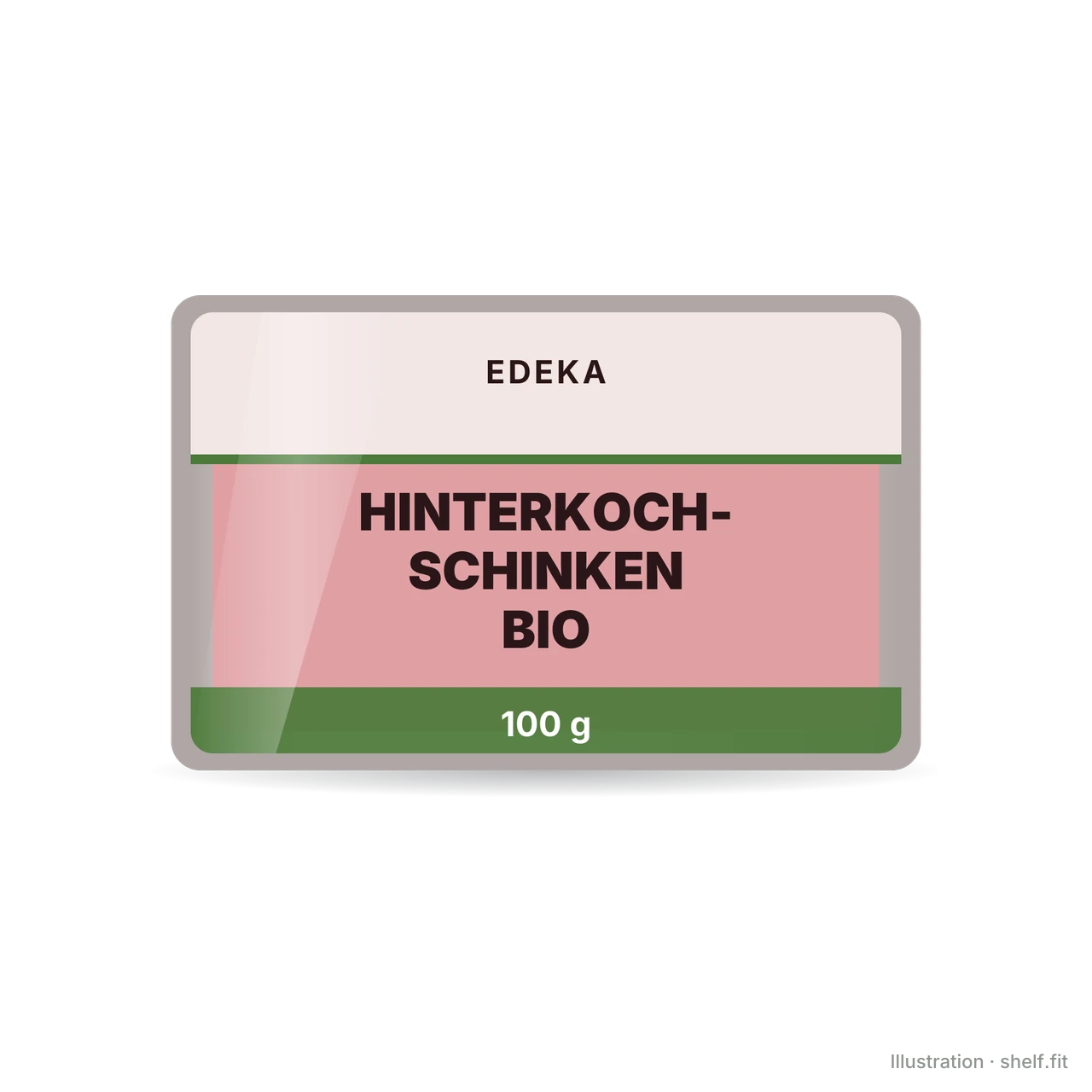 Illustration: Hinterkochschinken Bio