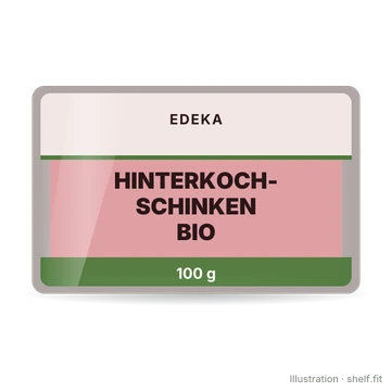 Illustration: Hinterkochschinken Bio