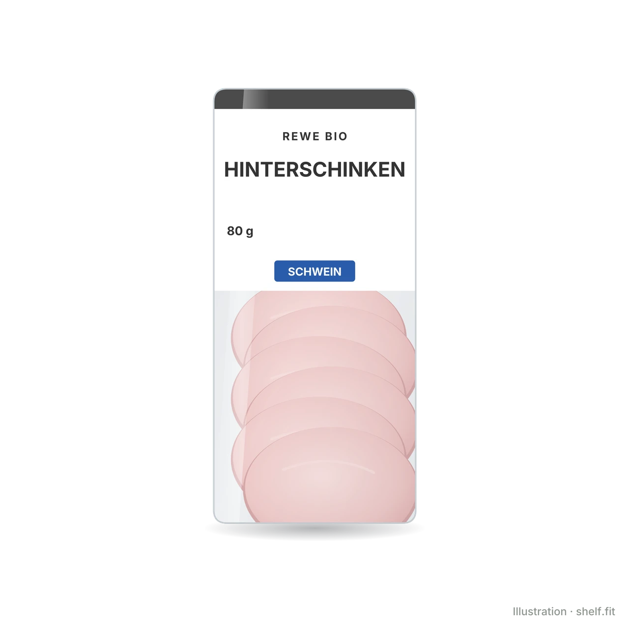 Illustration: Hinterschinken