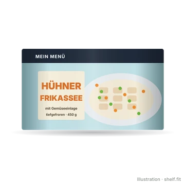 Illustration: Hühnerfrikassee