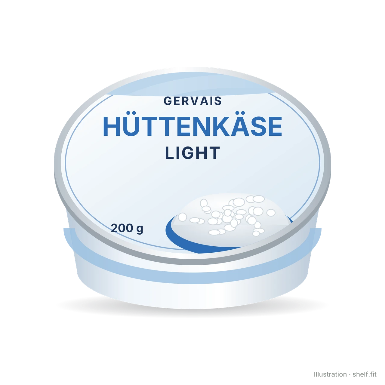 Illustration: Hüttenkäse Light