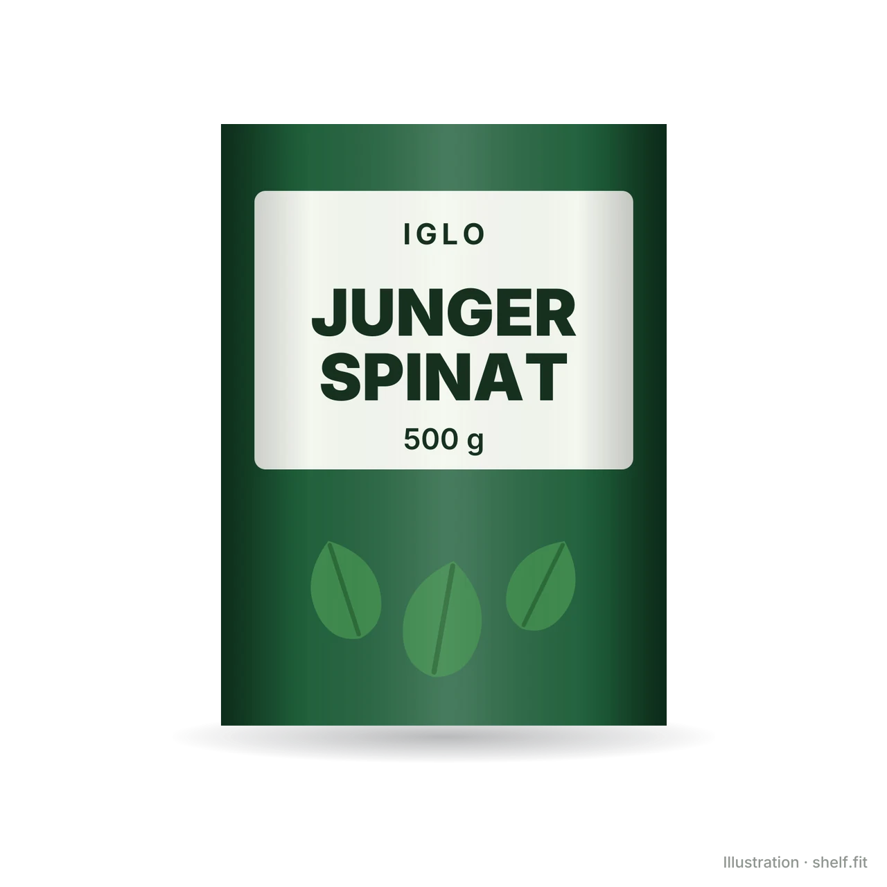 Illustration: Junger Spinat