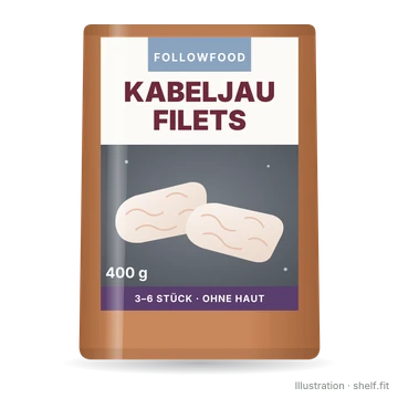 Illustration: Kabeljau Filets