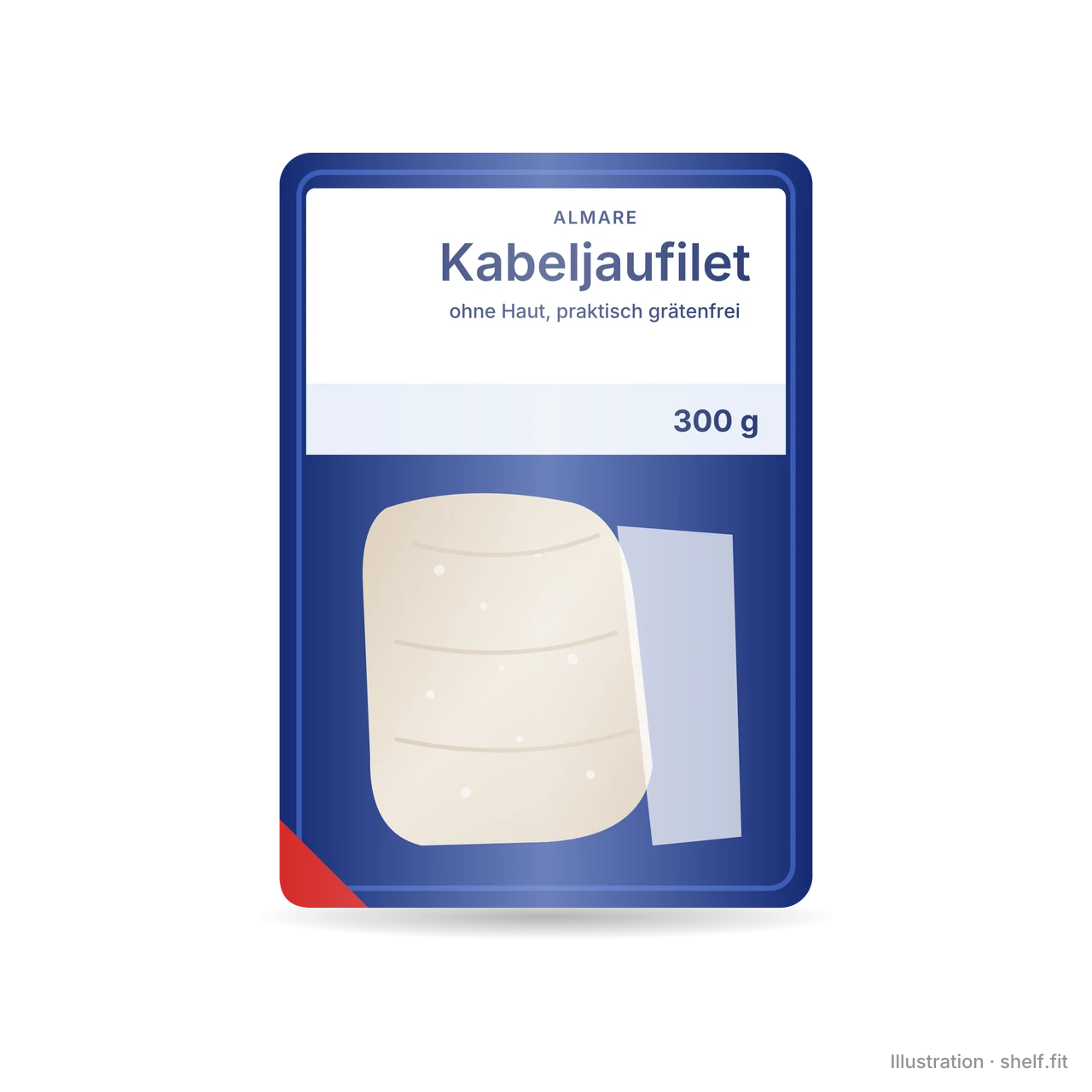Illustration: Kabeljaufilet