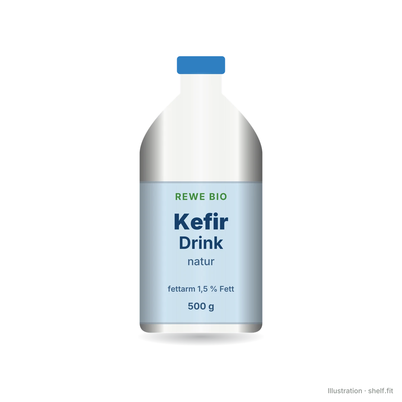 Illustration: Kefir Drink natur, fettarm 1,5 %