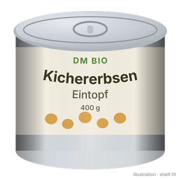 Illustration: Kichererbsen Eintopf