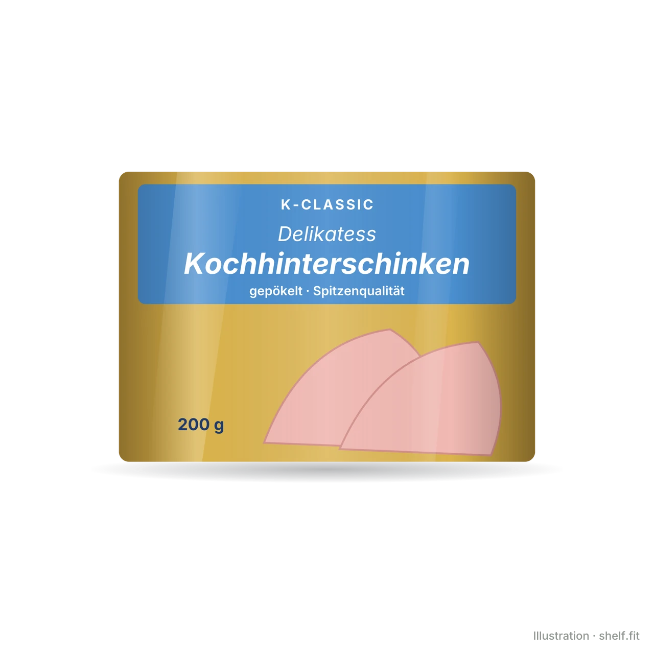 Illustration: Delikatess Kochhinterschinken