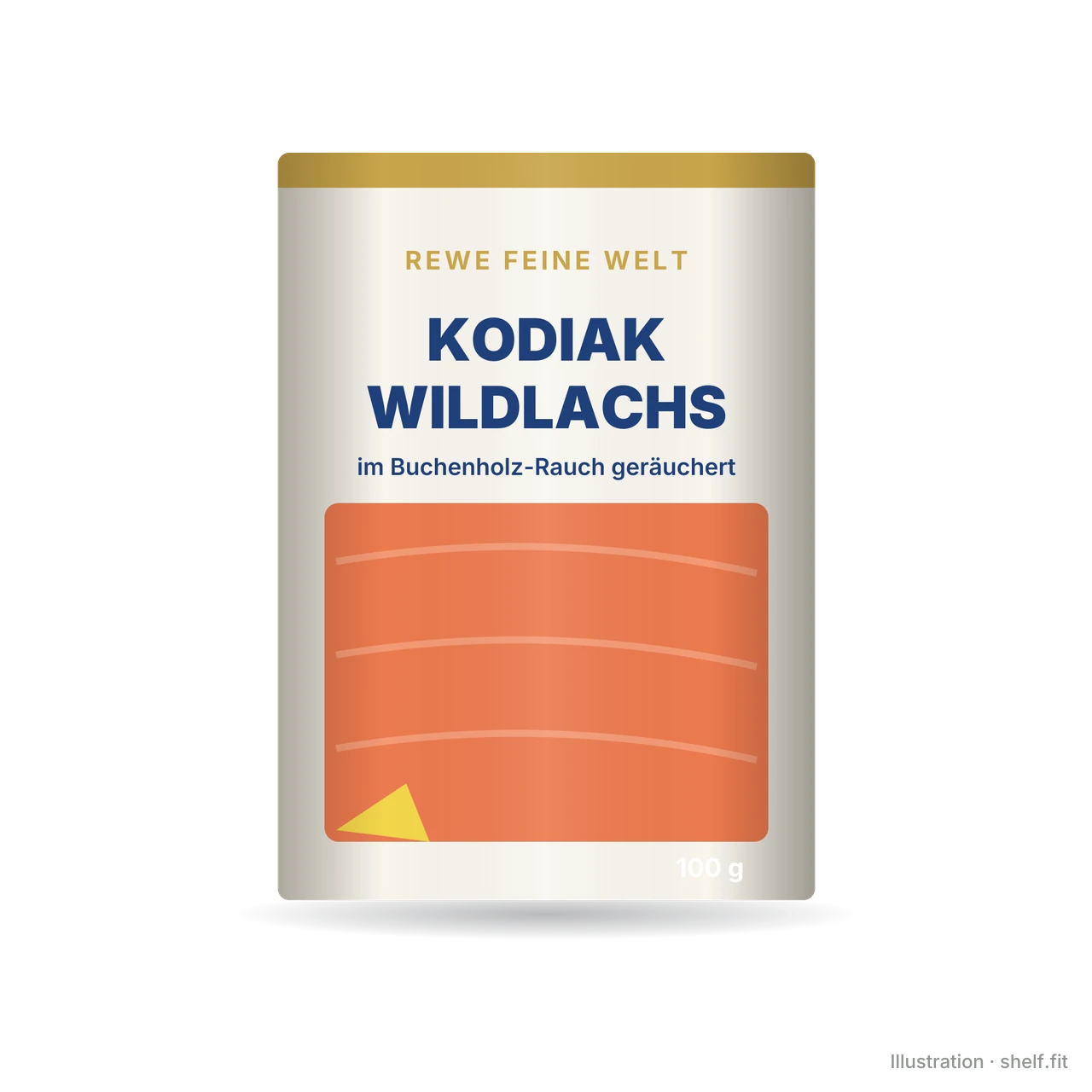 Illustration: Kodiak Wildlachs