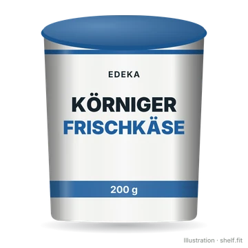 Illustration: Körniger Frischkäse