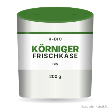 Illustration: Körniger Frischkäse