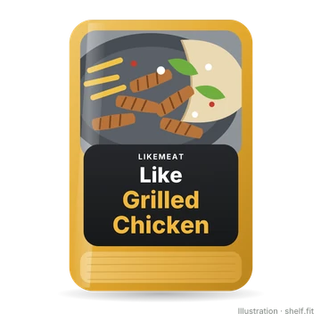 Illustration: LikeMeat Like Grilled Chicken, 180-g-Packung