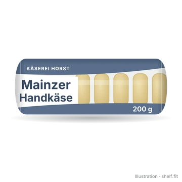 Illustration: Mainzer Handkäse