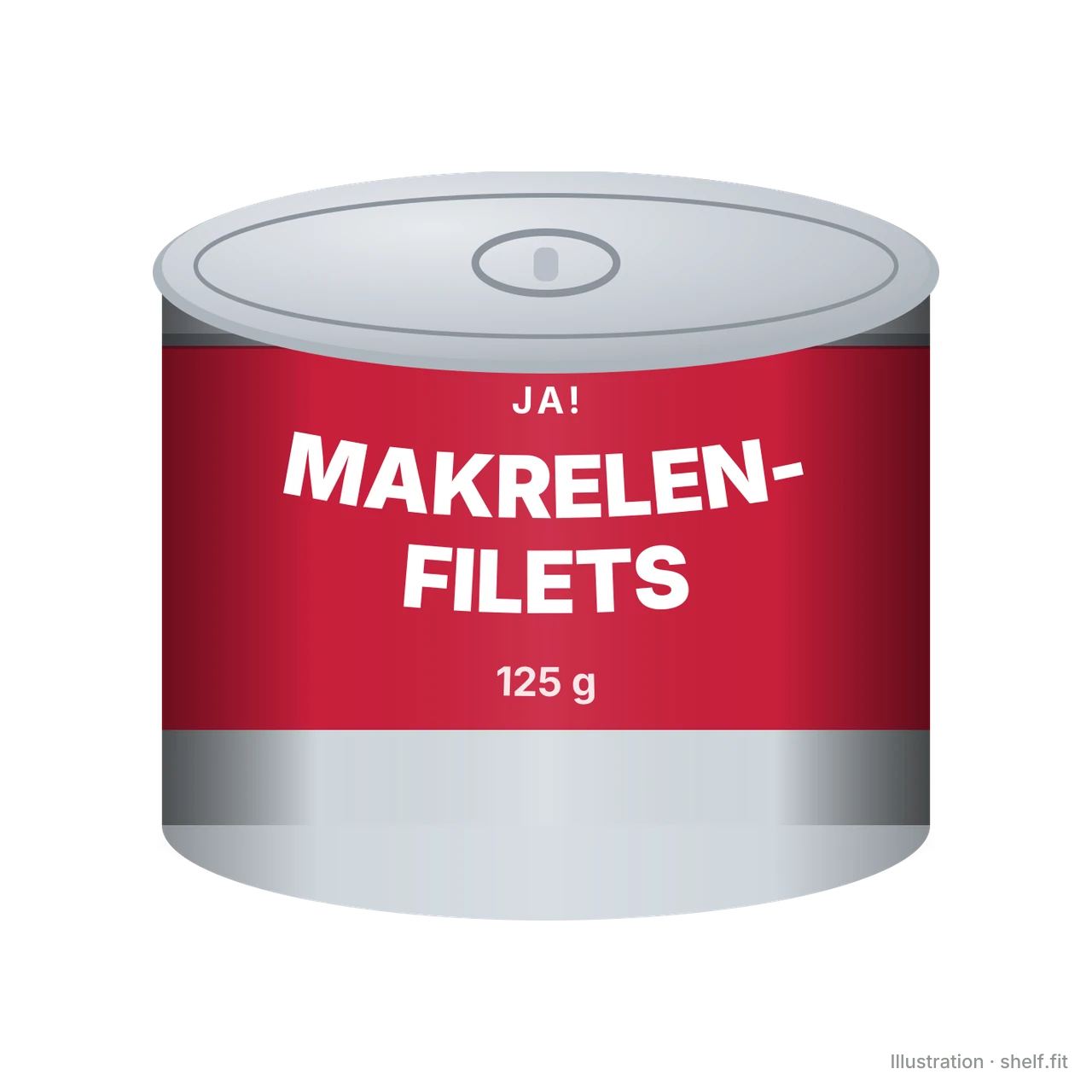 Illustration: Makrelenfilets im eigenen Saft